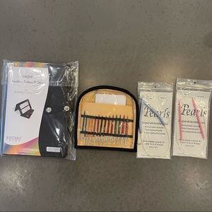 Knitting Needles & Pattern Holder